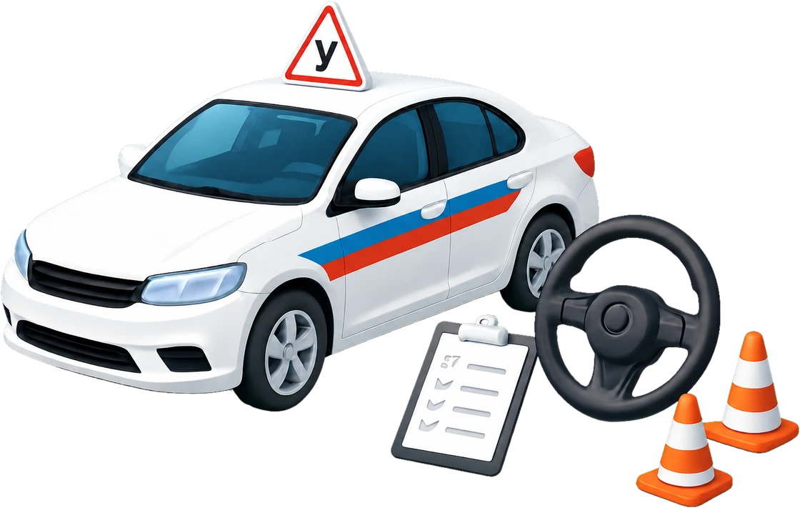 Учебный автомобиль автошколы МАСТЕР